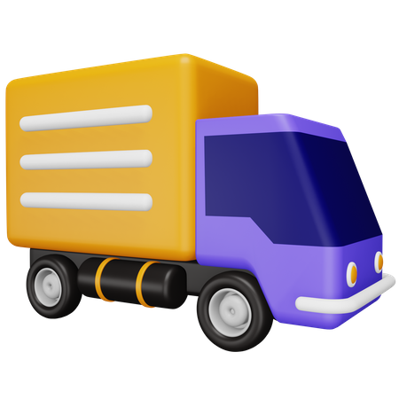 Camion de livraison  3D Icon