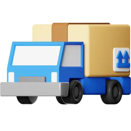 Camion de livraison  3D Icon