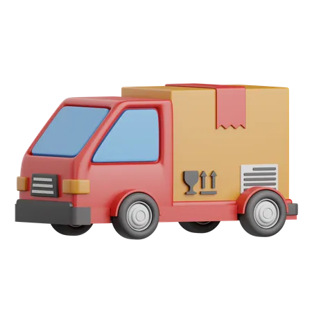 Camion de livraison  3D Icon