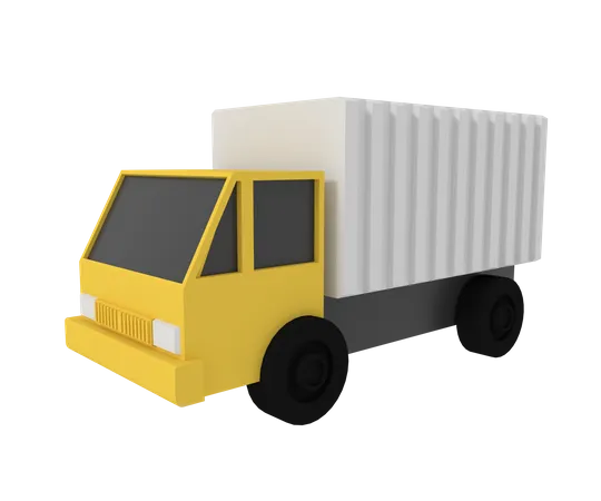 Camion de livraison  3D Icon