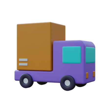 Camion de livraison  3D Icon