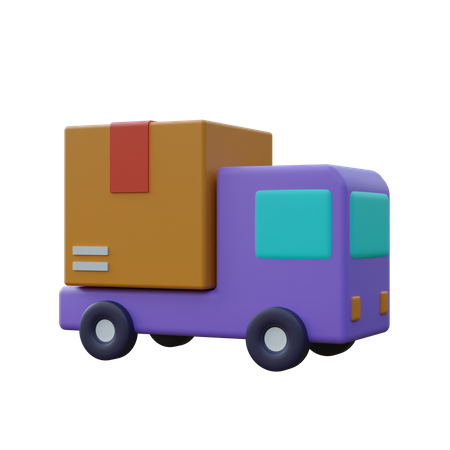 Camion de livraison  3D Icon