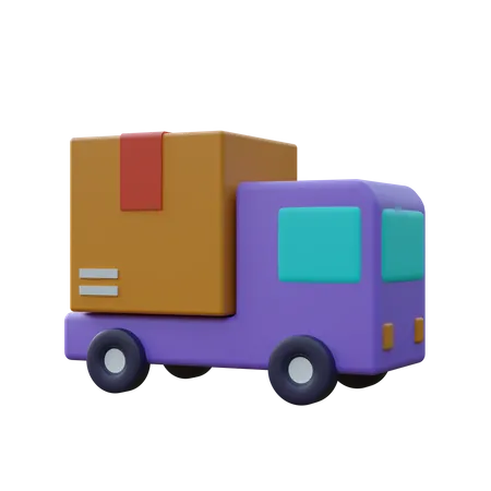 Camion de livraison  3D Icon