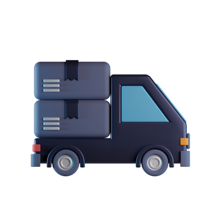 Camion de livraison  3D Icon