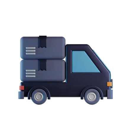 Camion de livraison  3D Icon