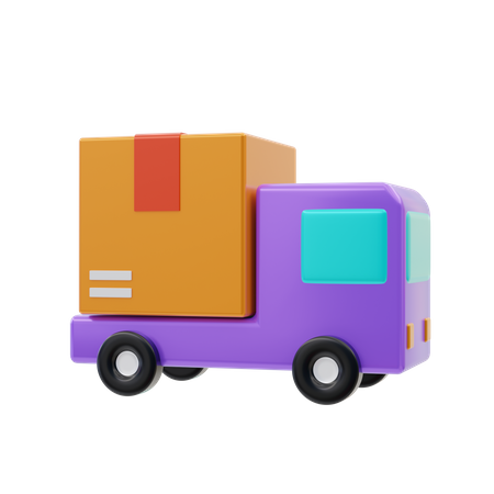 Camion de livraison  3D Icon