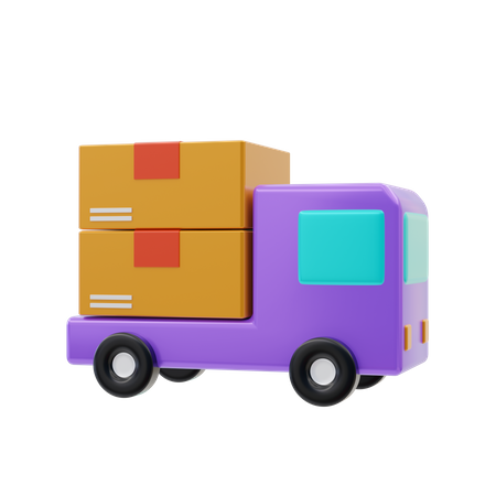 Camion de livraison  3D Icon