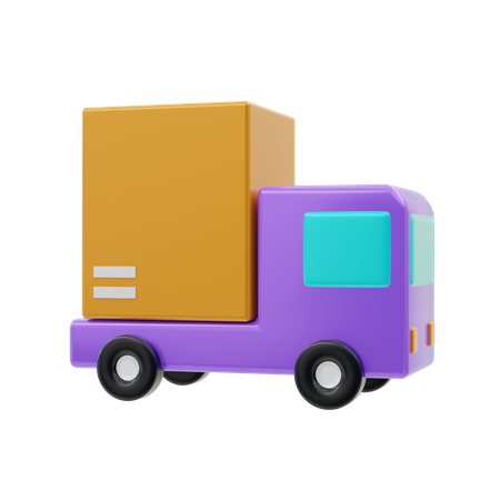 Camion de livraison  3D Icon