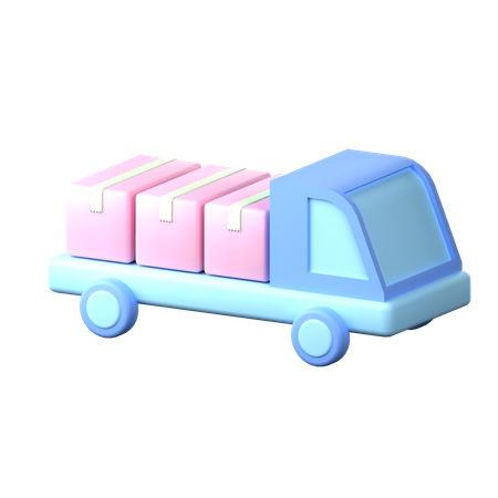 Camion de livraison  3D Icon