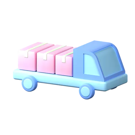 Camion de livraison  3D Icon