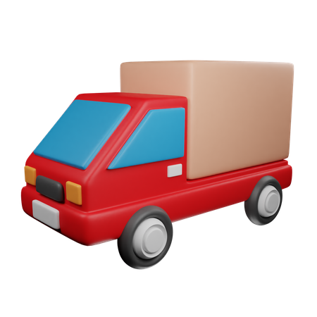 Camion de livraison  3D Icon