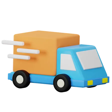 Camion de livraison  3D Icon