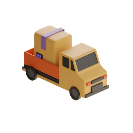 Camion de livraison  3D Icon