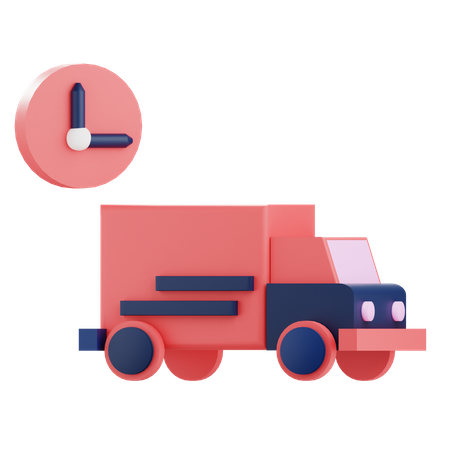 Camion de livraison  3D Icon