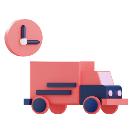 Camion de livraison  3D Icon