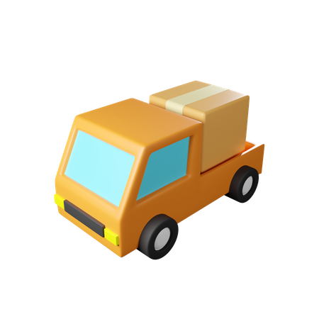 Camion de livraison  3D Icon