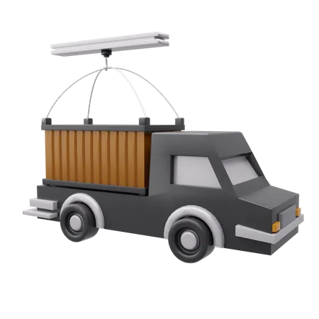 Camion de livraison  3D Icon