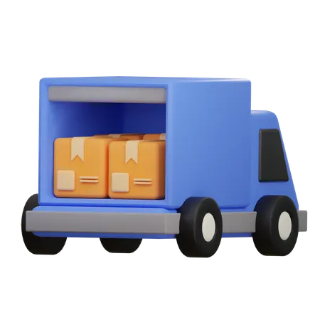 Camion de livraison  3D Icon