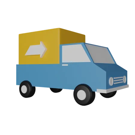 Camion de livraison  3D Icon