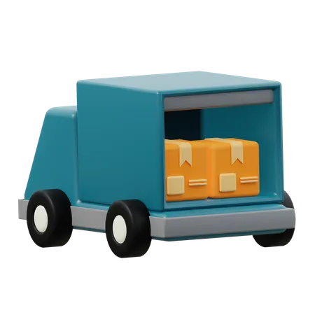 Camion de livraison  3D Icon