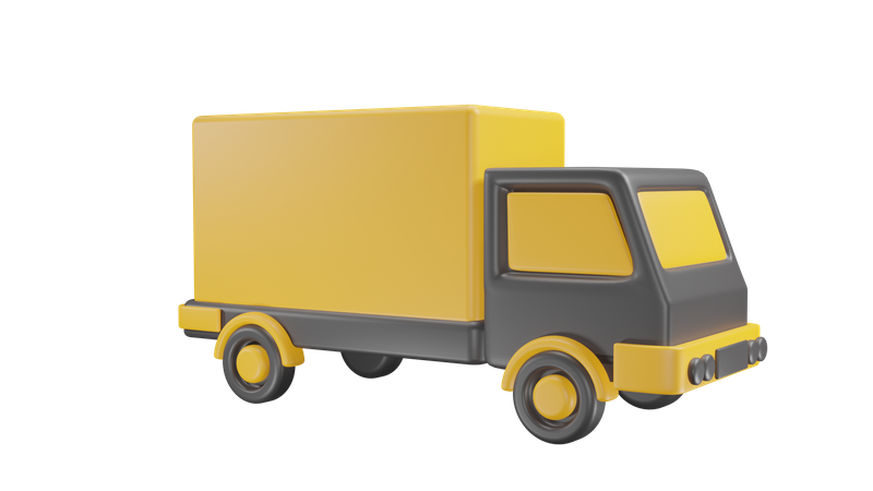 Camion de livraison  3D Icon