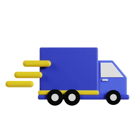 Camion de livraison  3D Icon