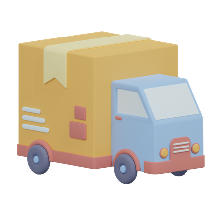 Camion de livraison  3D Icon