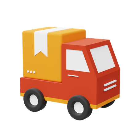 Camion de livraison  3D Icon