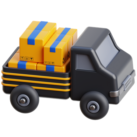 Camion de livraison  3D Icon