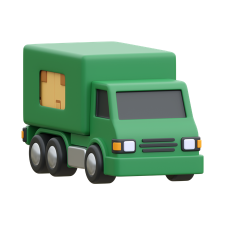 Camion de livraison  3D Icon