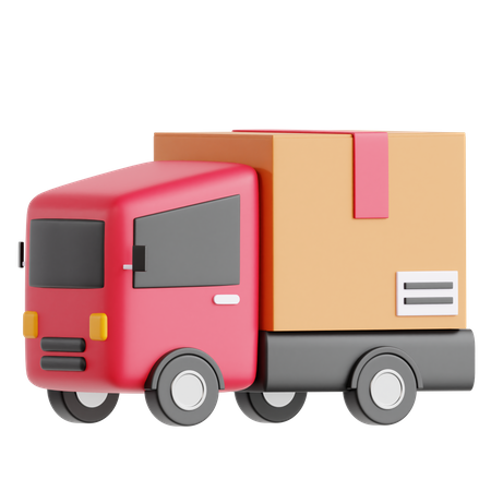 Camion de livraison  3D Icon