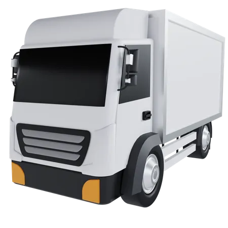 Camion de livraison de marchandises  3D Icon