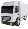 camion de livraison de marchandises