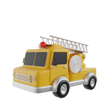 Camion de pompier  3D Icon