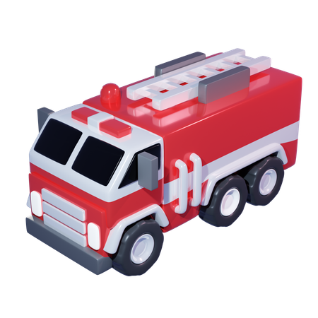 Camion dei pompieri  3D Icon