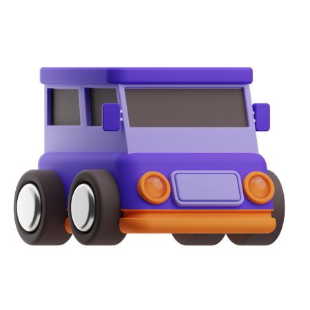 Camion d'expédition  3D Icon