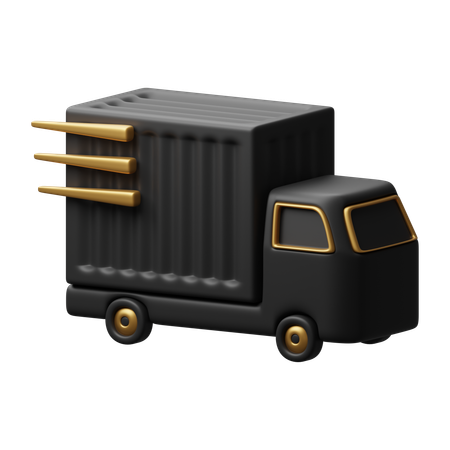 Camion d'expédition  3D Icon