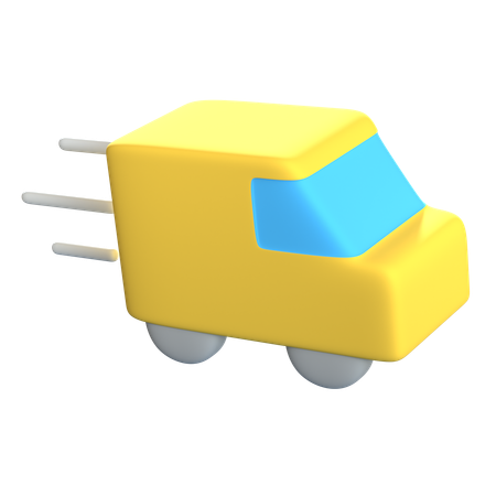 Camion d'expédition  3D Icon