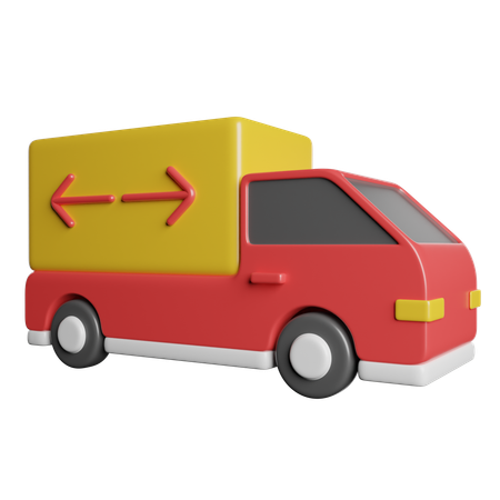 Camion d'expédition  3D Icon