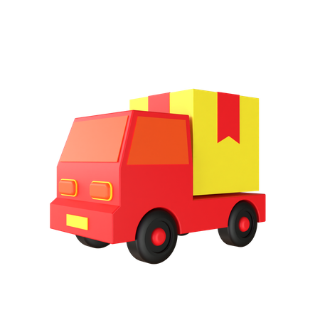 Camion d'expédition  3D Icon