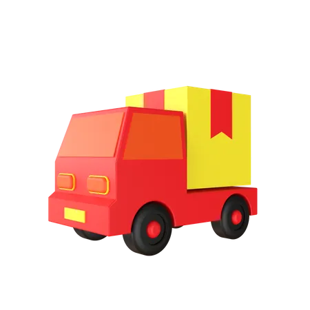 Camion d'expédition  3D Icon