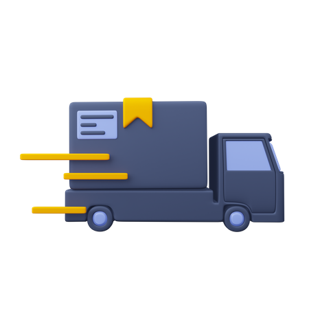 Camion d'expédition  3D Icon