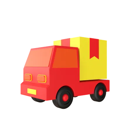 Camión de expedición  3D Icon