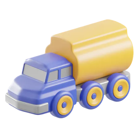 Camion pétrolier  3D Icon