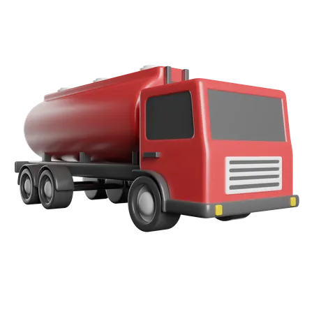 Camion pétrolier  3D Icon