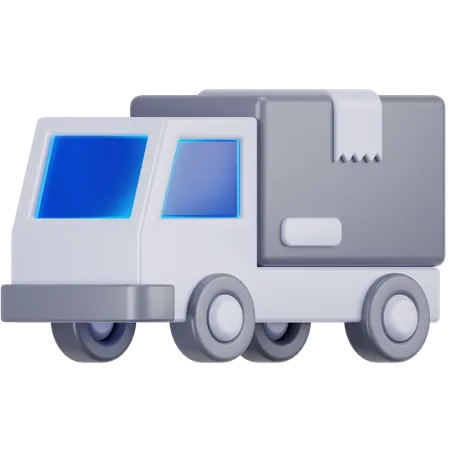 Livraison par camion  3D Icon