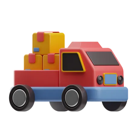 Camion logistique  3D Icon