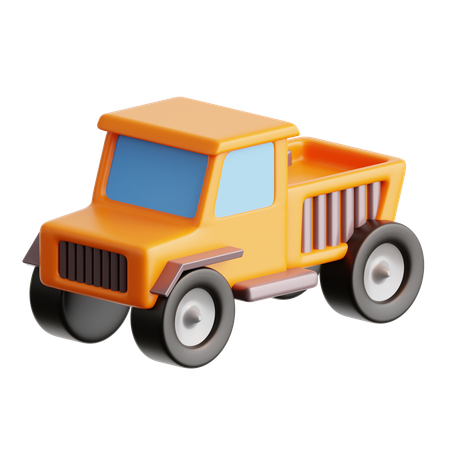 Camion minier  3D Icon