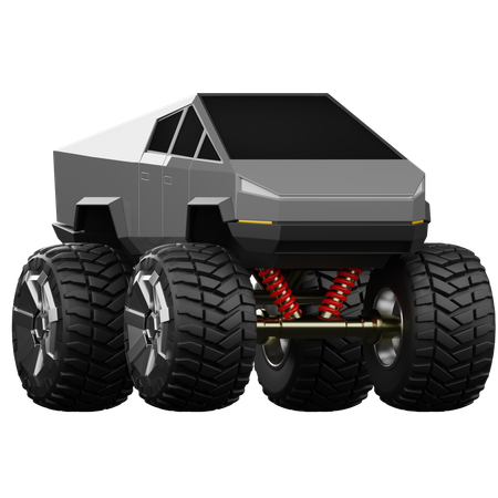 Camion monstre  3D Icon