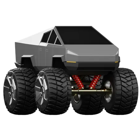 Camion monstre  3D Icon